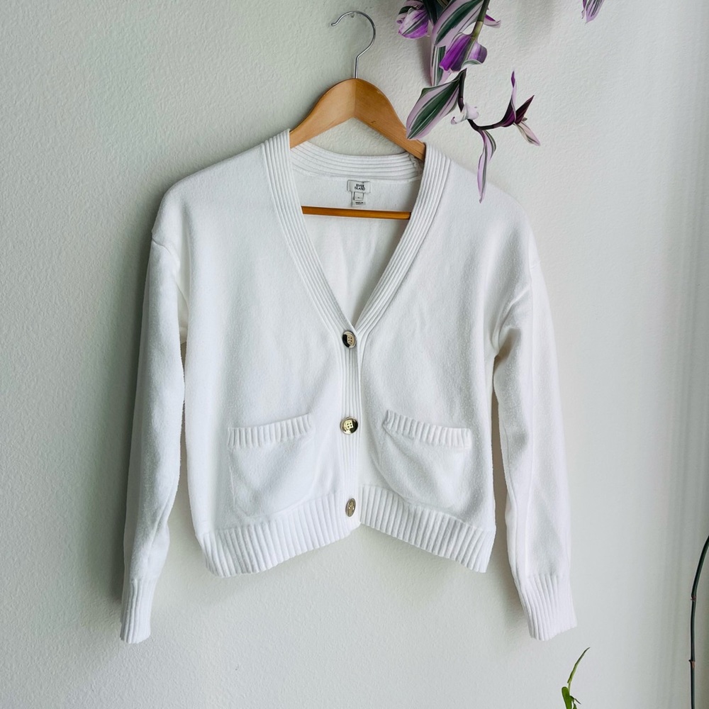 River Island Cropped Cardigan